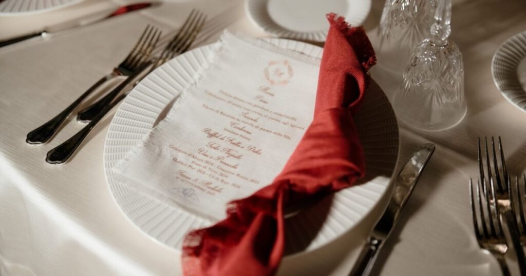 Elegant table linens set for an event - Linen and Special-Occasion Laundry Care in Chicago