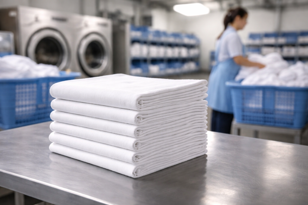 tablecloth and linen laundry service in Bridgeport, Chicago, IL