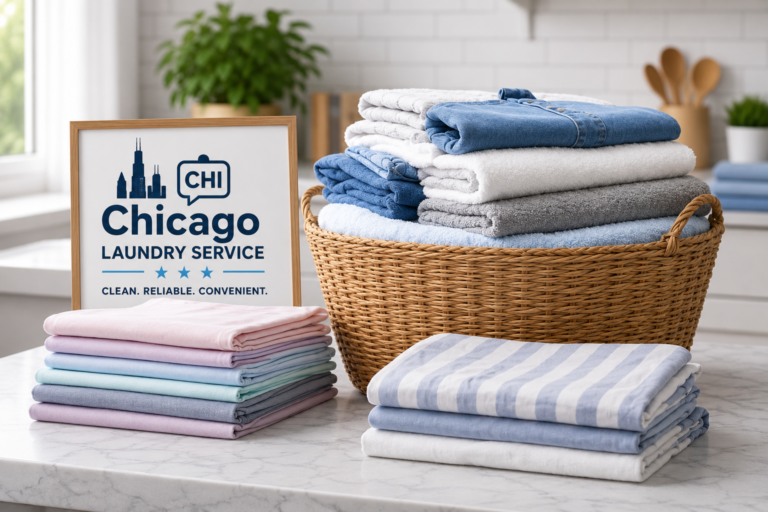 Wash and fold laundry service in Beverly, IL